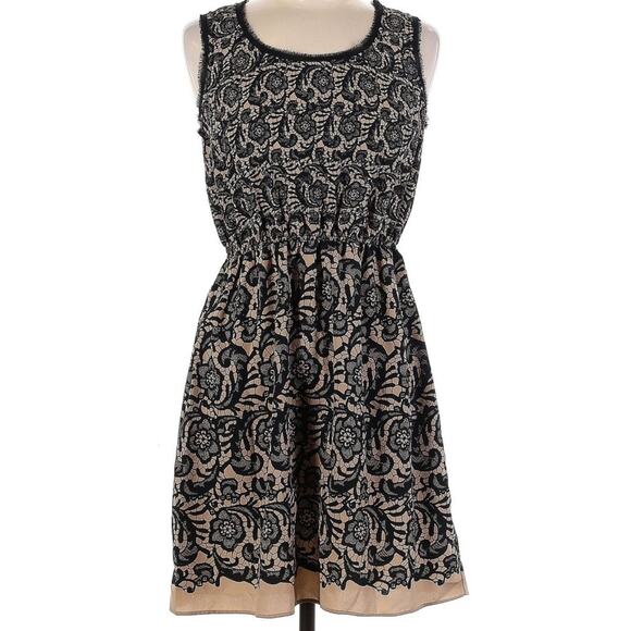 Rodarte for Target dress XS X Small Lightweight Lace Print Black Summer - Picture 1 of 7